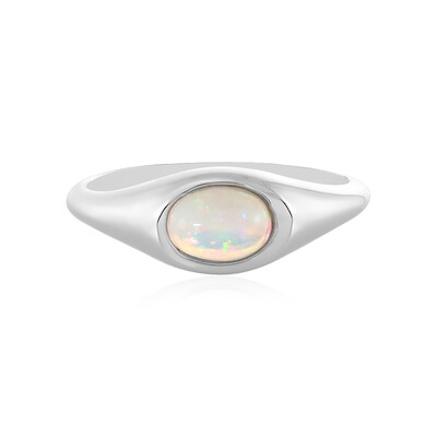 Anillo en plata con Ópalo de Welo