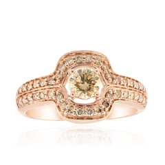 Anillo en oro con Diamante rosa de Francia de Argyle VS1