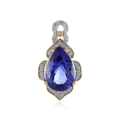 Colgante en oro con Tanzanita AAA (AMAYANI)