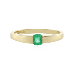 Anillo en oro con Esmeralda de Colombia
