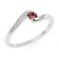 Anillo en plata con Turmalina rosa