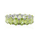 Anillo en plata con Peridoto