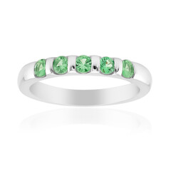 Anillo en plata con Tsavorita Kenia (Pallanova)
