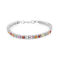 Brazalete en plata con Zafiro