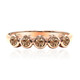 Anillo en oro con Diamante rosa de Francia de Argyle SI1 (Annette)