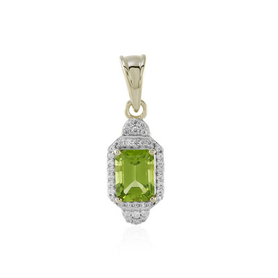 Colgante en oro con Peridoto (Adela Gold)