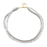 Collar en plata con Cuarzo blanco