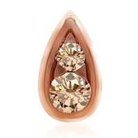 Colgante en oro con Diamante rosa de Francia de Argyle SI1