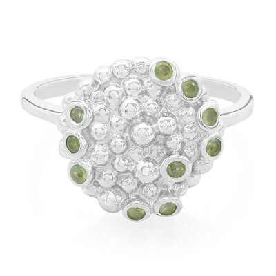 Anillo en plata con Alejandrita