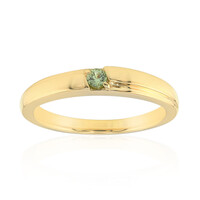 Anillo en oro con Demantoide de Madagascar (John Ferry)