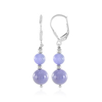 Pendientes en plata con Tanzanita