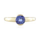 Anillo en oro con Tanzanita AAA
