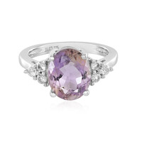 Anillo en plata con Ametrino de Anahí