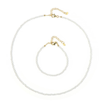 Set en plata con Zircón
