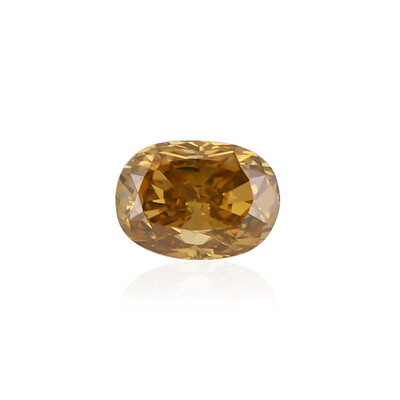 Piedra preciosa con Diamante naranja SI2 0,25 ct