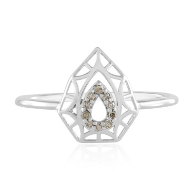 Anillo en oro con Diamante champán I2 (Ornaments by de Melo)