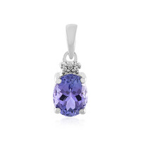 Colgante en plata con Tanzanita