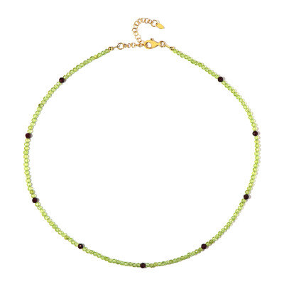 Collar en plata con Peridoto