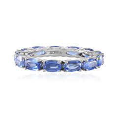 Anillo en plata con Cianita de Nepal