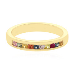 Anillo en plata con Zafiro