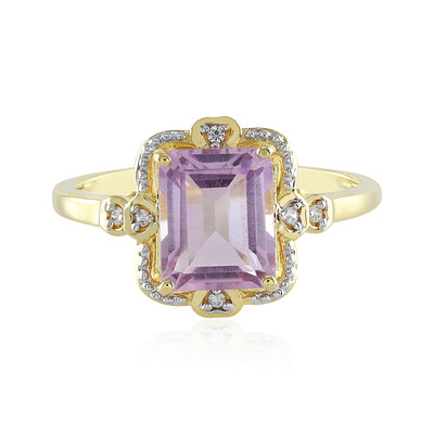 Anillo en plata con Amatista Rosa de Francia