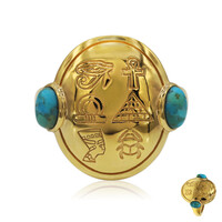 Anillo en plata con Turquesa