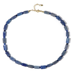 Collar en plata con Aventurina azul