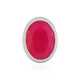Colgante en plata con Calcedonia rosa (MONOSONO COLLECTION)