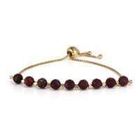 Brazalete en plata con Granate
