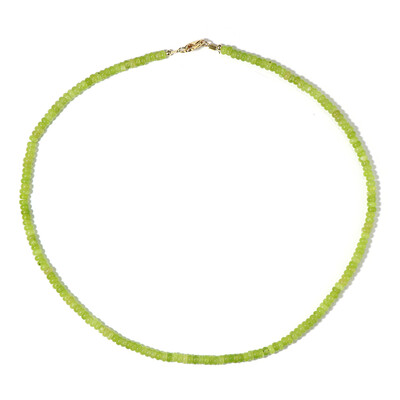 Collar en plata con Ágata Lima