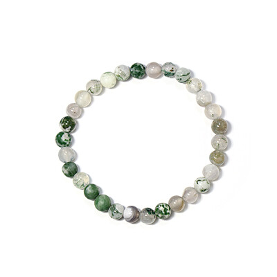 Brazalete con Ágata de árbol