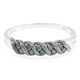 Anillo en plata con Diamante fantasía
