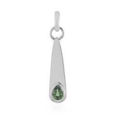 Colgante en plata con Zafiro verde de Tulear (Pallanova)