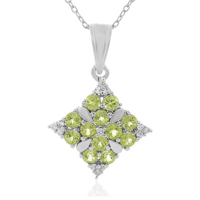 Collar en plata con Peridoto