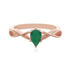 Anillo en plata con Esmeralda de Socoto