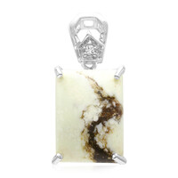 Colgante en plata con Magnesita