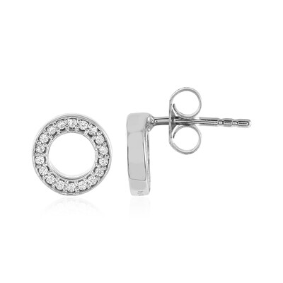 Pendientes en plata con Zircón