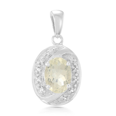 Colgante en plata con Ortoclasa