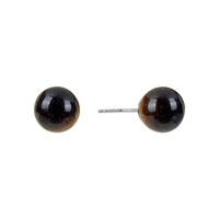 Pendientes en plata con Ojo de tigre