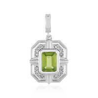Colgante en plata con Peridoto
