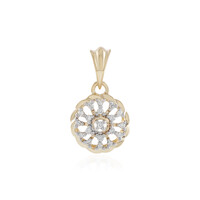 Colgante en oro con Diamante SI1 (H)