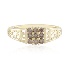 Anillo en oro con Diamante champán I2 (Ornaments by de Melo)