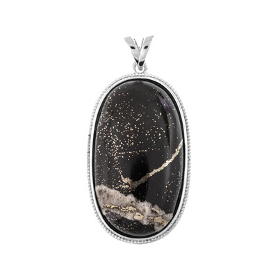 Colgante en plata con Pirita en schale