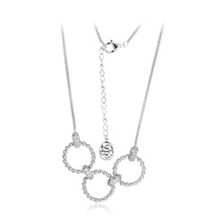 Collar en plata con Zircón (Dallas Prince Designs)