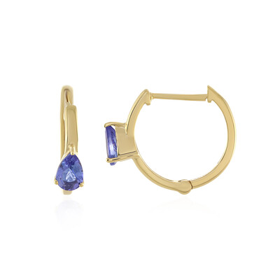 Pendientes en plata con Tanzanita AAA
