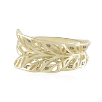 Anillo en oro con Diamante champán I2 (Ornaments by de Melo)