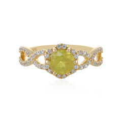 Anillo en oro con Esfena