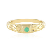 Anillo en plata con Esmeralda de Socoto