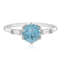 Anillo en oro con Zircón de Ratanak Kirí