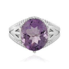 Anillo en plata con Amatista